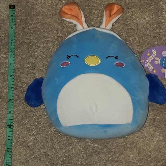 NWT‼️ Squishmallows Bebe the Easter Bluebird- Easter 2024 Collection - Picture 8 of 9